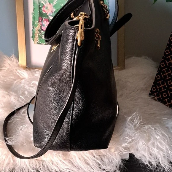 Tory Burch Britten Satchel EUC - Picture 6 of 13